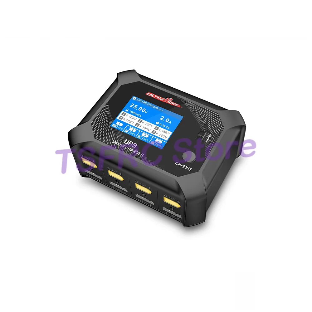 Chargeur de batterie Ultra Power UP9 200W AC100-240V DC11.0-18.0V 4 canaux 2S/4S/6S LiHv/LiPo/LiFe/Lilon/NiMH/NiCd/Pb2V-24V