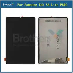 New For Samsung Tab S6 Lite P610 P615 P615N P617 LCD Screen Display Touch Glass Digitizer Assembly Replacement