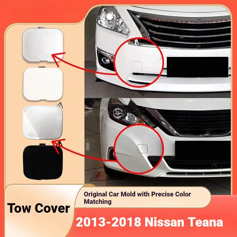 Applicable to 13-18 Nissan Teana Trailer Cover Front Bumper Front Guard Hook Tow Rope Cover Accessories