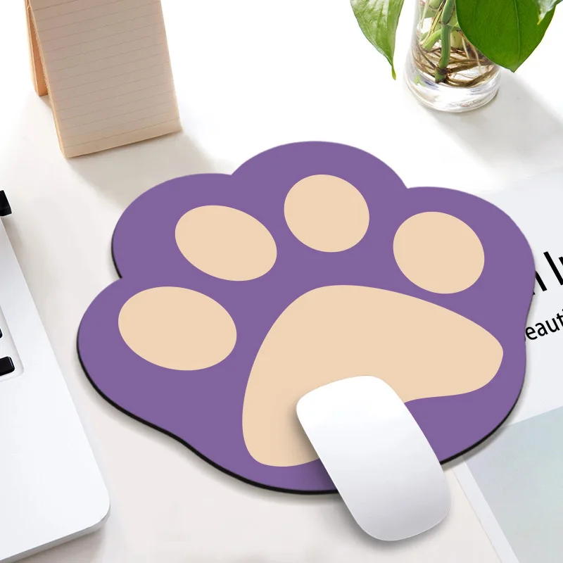 Imagem -05 - Cute Cat Paw Mouse Pad Desktop Desk Mat Confortável Gaming Wrist Rest Support Papelaria Coreana Material de Escritório