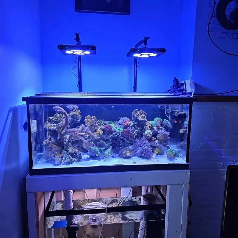 

Multicolor Full Spectrum Adjustable Dimmable Aquarium Lighting Aquatic Plants LED Light For Big Aquarium Tank