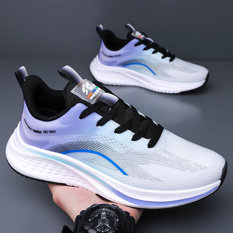 

Outdoor hiking men's running shoes, anti slip, wear-resistant, cushioned, rebound breathable mesh, trendy and versatile casual s