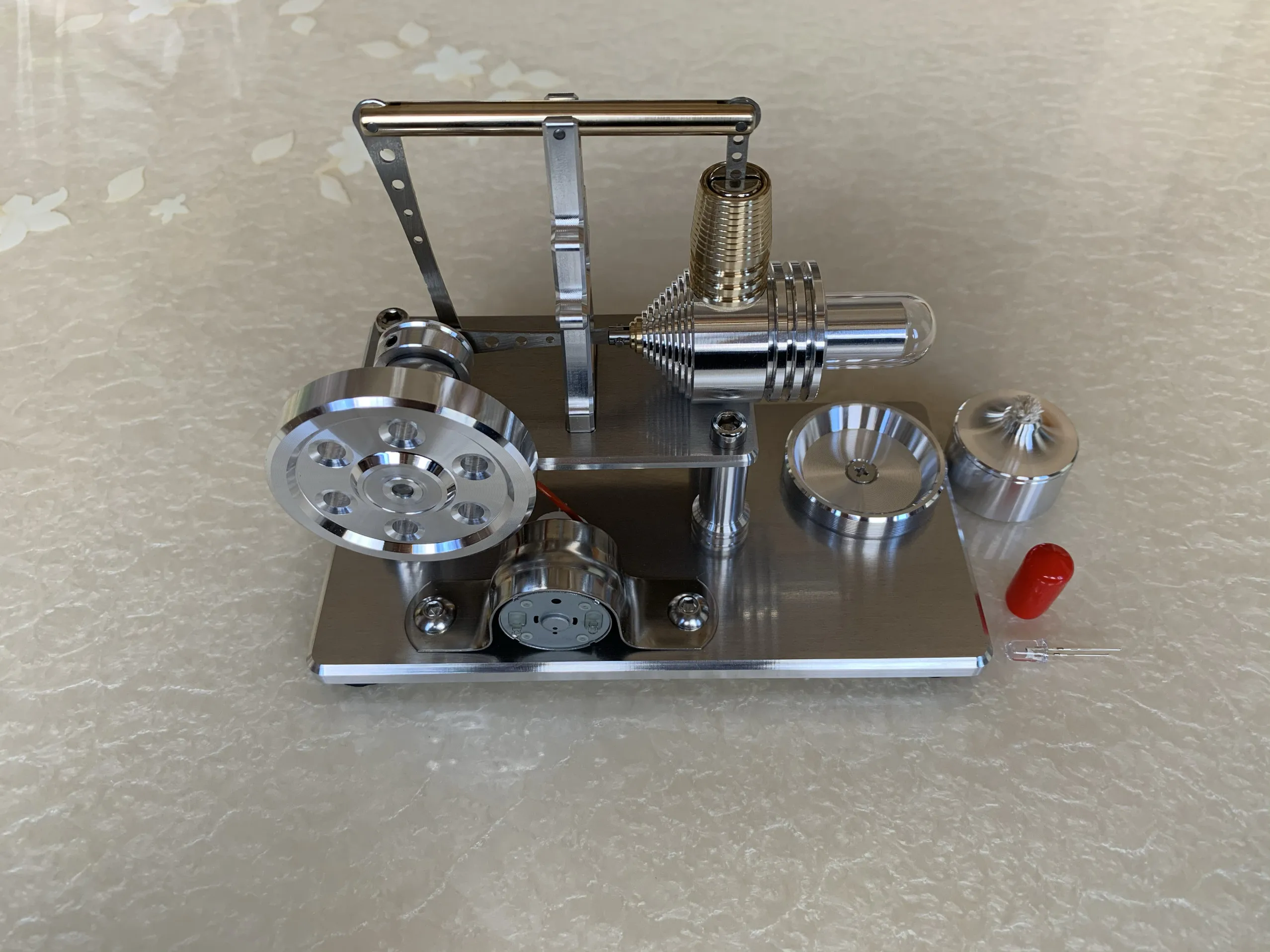 Stirling engines, engines, miniature engines, steam engine hobbies, generator models, birthday gifts