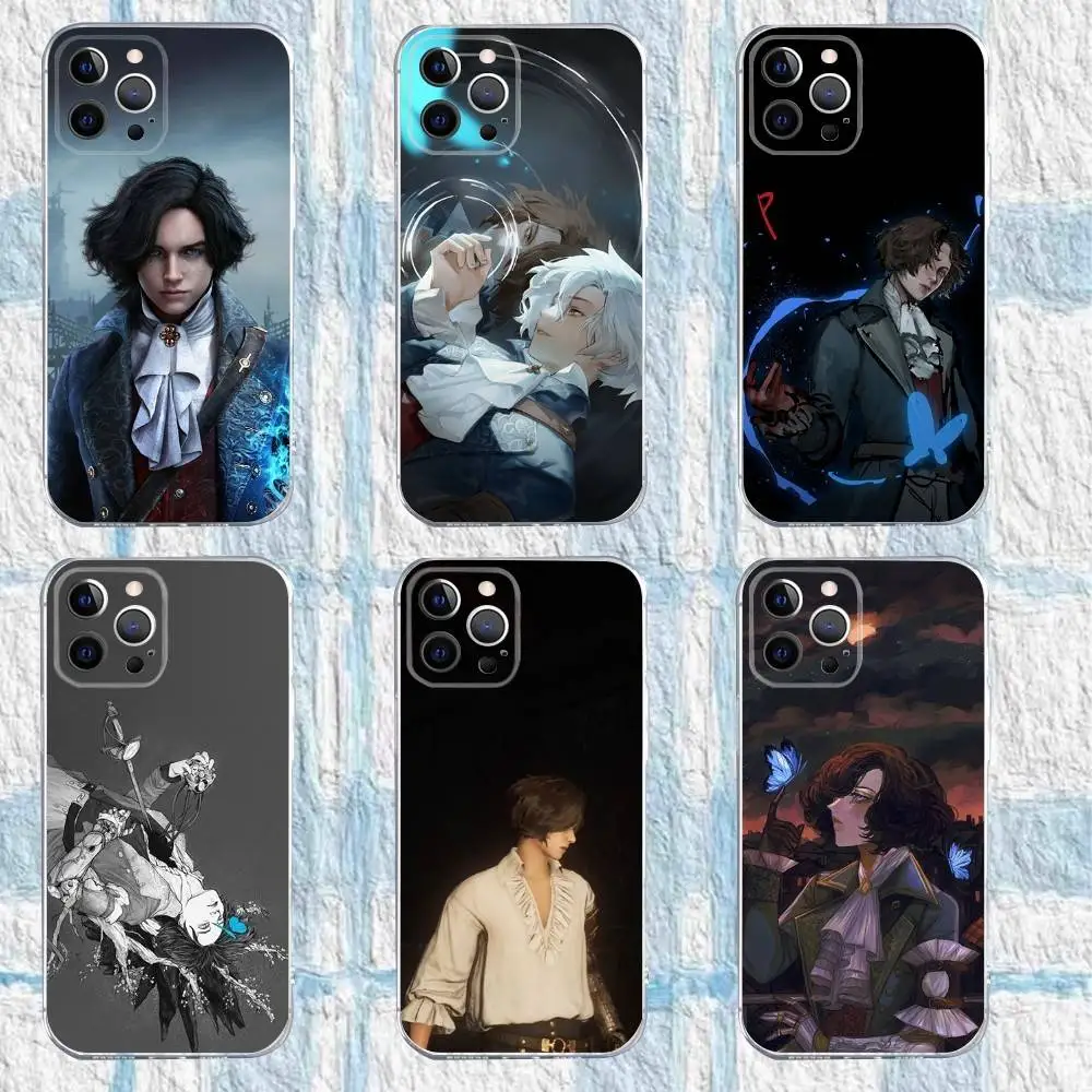 

Game L-Lies Of P Phone Case For iPhone 16,15,14,13,12,11 Pro,Max,Plus,X,XS,XR,SE,Mini Transparent Silicone Soft
