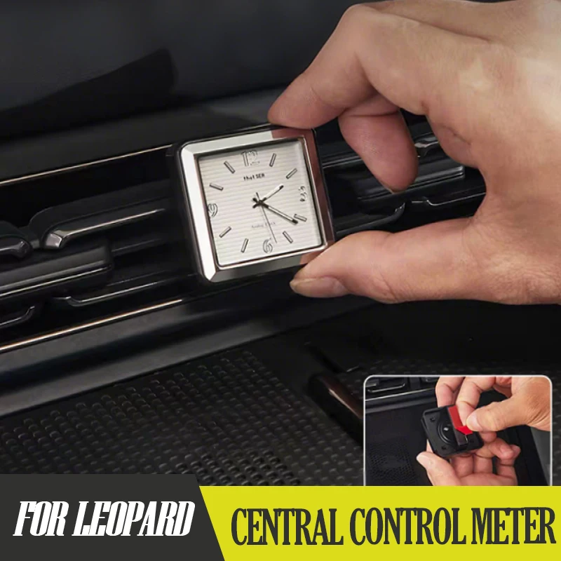 

For BYD Formula Leopard 5 Premium Fragrance Diffuser Night Light Quartz Clock Dashboard Accessory with Magnetic Mounting