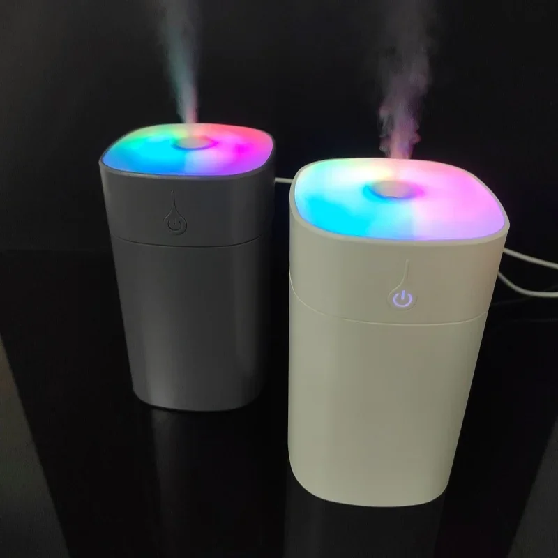 

Colorful Mini Portable Ultrasonic Humidifier with LED Light Household Car Air Freshener 1-Year Warranty