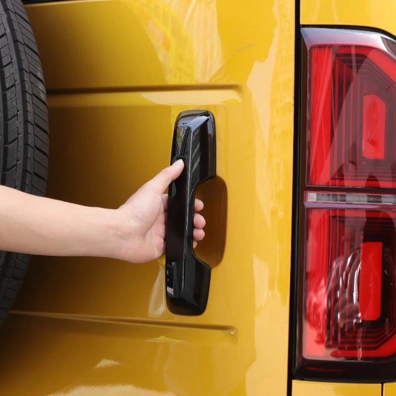 

ABS Carbon Fiber For 2023-2025 BYD Equation Leopard 5 DENZA B5 Car Tailgate Door Handle Cover Trim Sticker Car Accessories