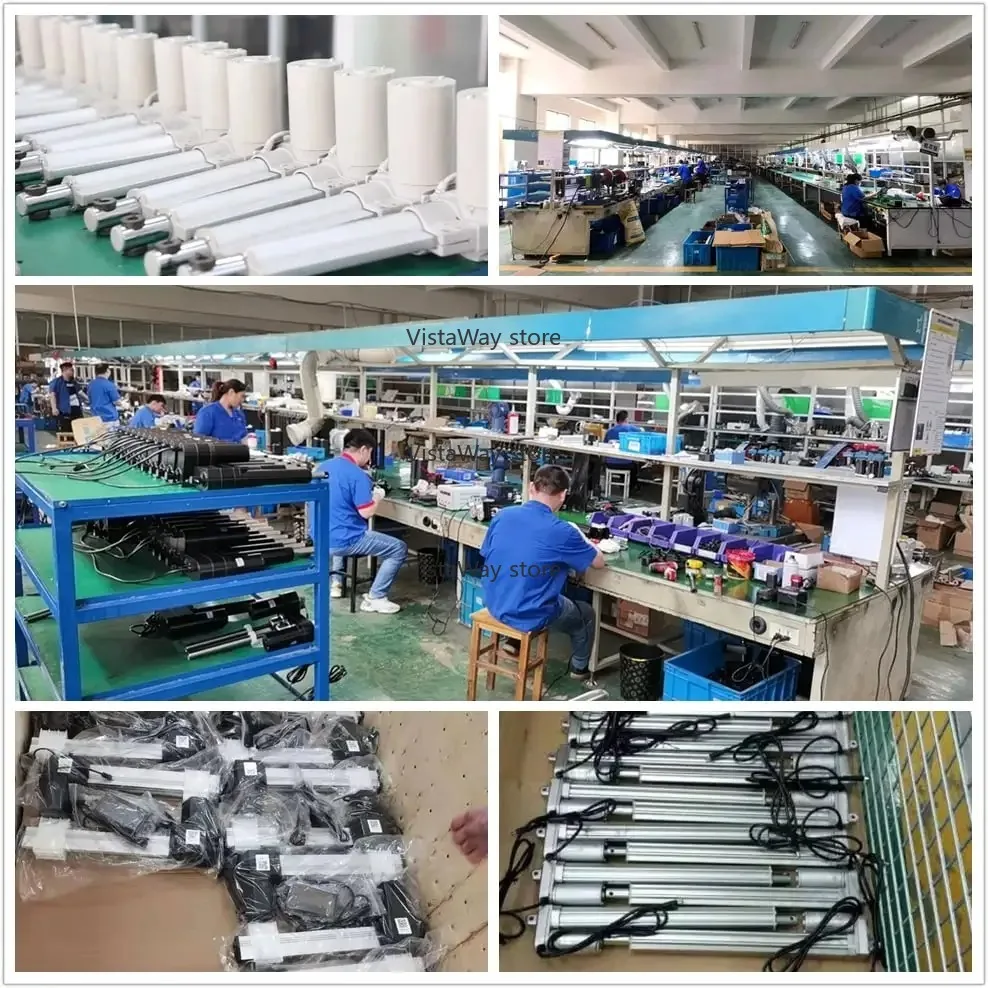 High Quality 4~30mm 6000N Load 24v Silent Miniature Reciprocating Electric Cylinder Push-pull Rod Hydraulic Lifter