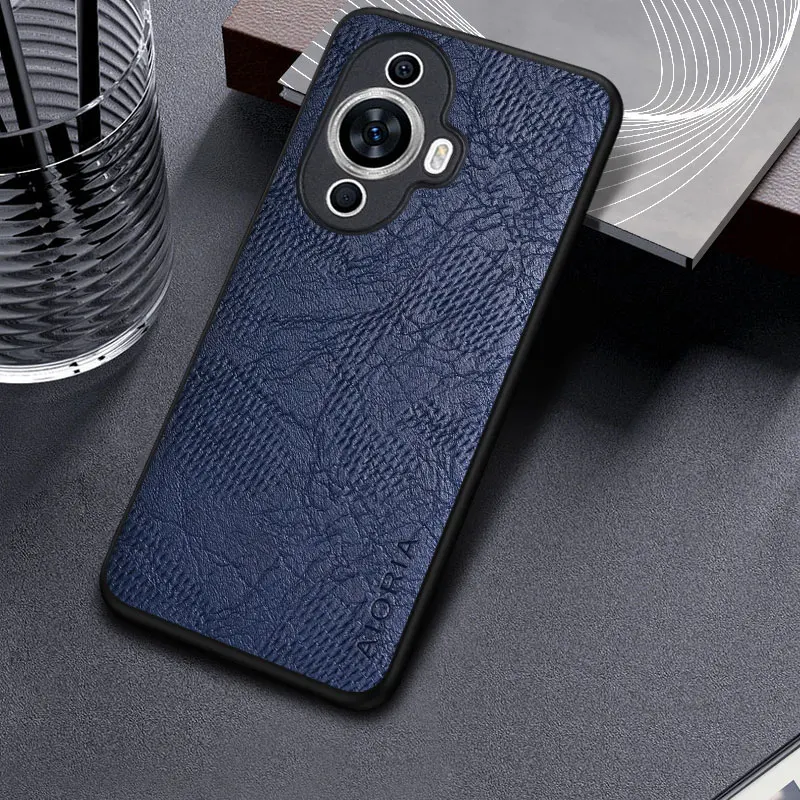 Case for Huawei Nova 12S 12 SE 12i Business wind cortex pattern Leather cover for nova 12s case