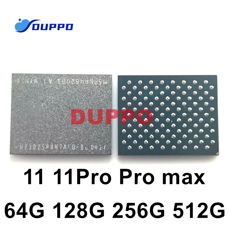 

Для iPhone 11/11PRO/11 Pro MAX 64 ГБ 128 ГБ 256 ГБ 512 ГБ Nand флэш-память IC чип жесткого диска жесткого диска решает ошибок 9/4014 расширяет емкость