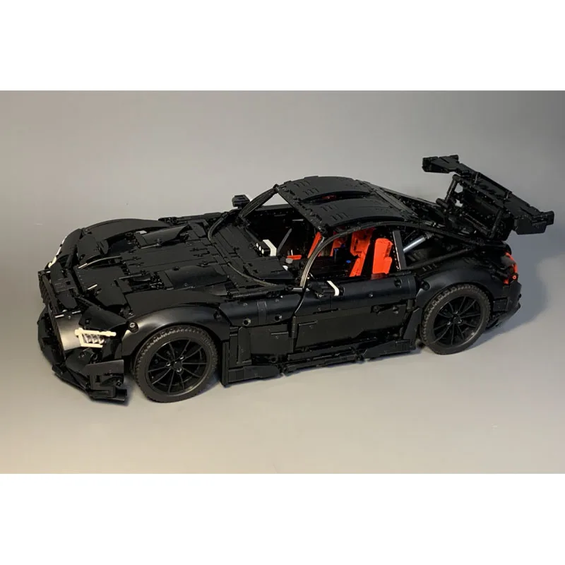 

MOC-98023 Новый классический суперкар AMG GT R, гоночный строительный блок, модель 2660, детали MOC, креативная игрушка для мальчиков, детский день рождения