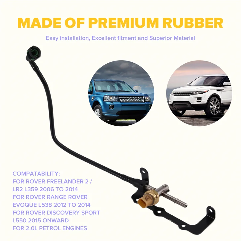 

LR044010 LR079937 Fuel Supply Tube With Pressure Sensor For LAND ROVER FREELANDER 2 EVOQUE DISCOVERY SPORT 2.0L PETROL