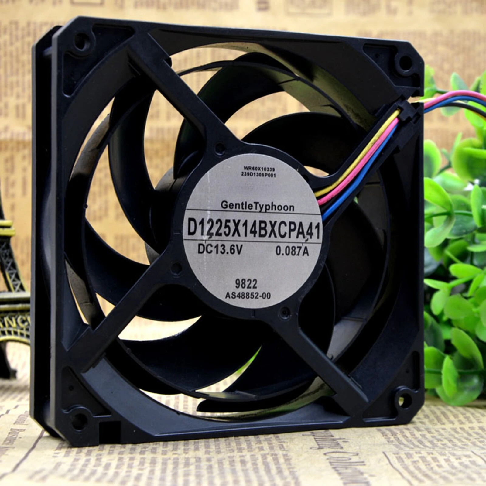 

New FOR SERVO D1225X14BXCPA41 DC 13.6V 0.087A Cooling Fan#QW