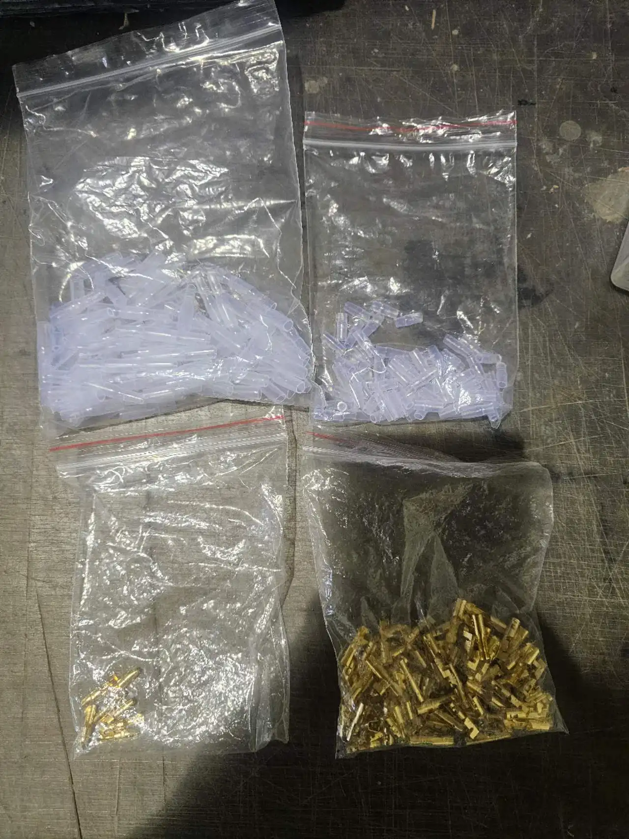 

500sets 4.0 bullet terminal car electrical wire connector diameter 4mm pin set Female + Male + Case Cold press terminal