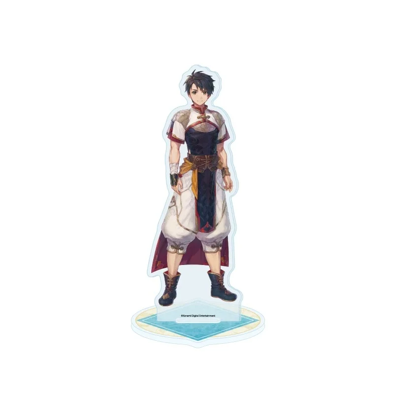 Suikoden Game Peripherals Acrylic Standee Clear Vivid Print With Base Tabletop Decoration Collectible Souvenir Keychain