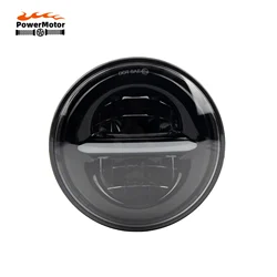 For Harley Sportster Dyna Softails XL 883 1200 5.75 Inch Round LED Headlight High Low Beam Motorcycle Driving Headlamp Parts