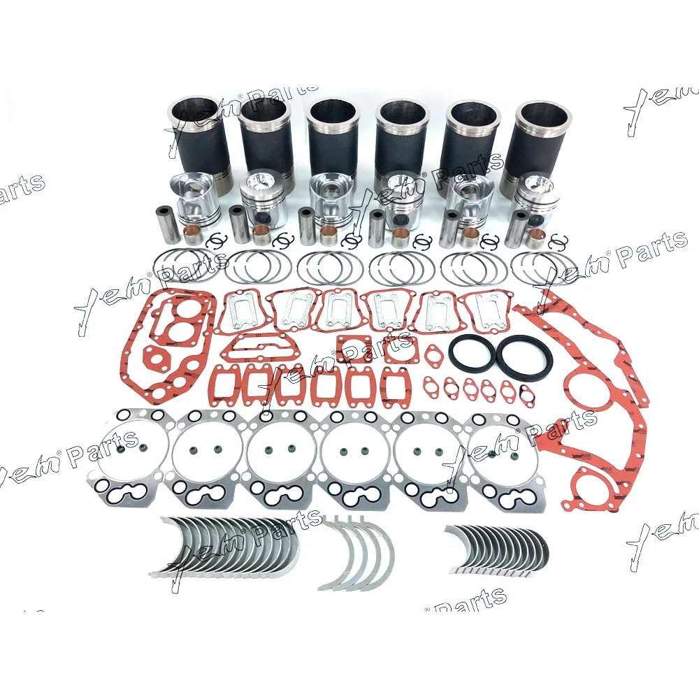 D926T Overhaul Rebuild Kit With Gasket Set Bearing For Liebherr D926T Excavator Engine Parts