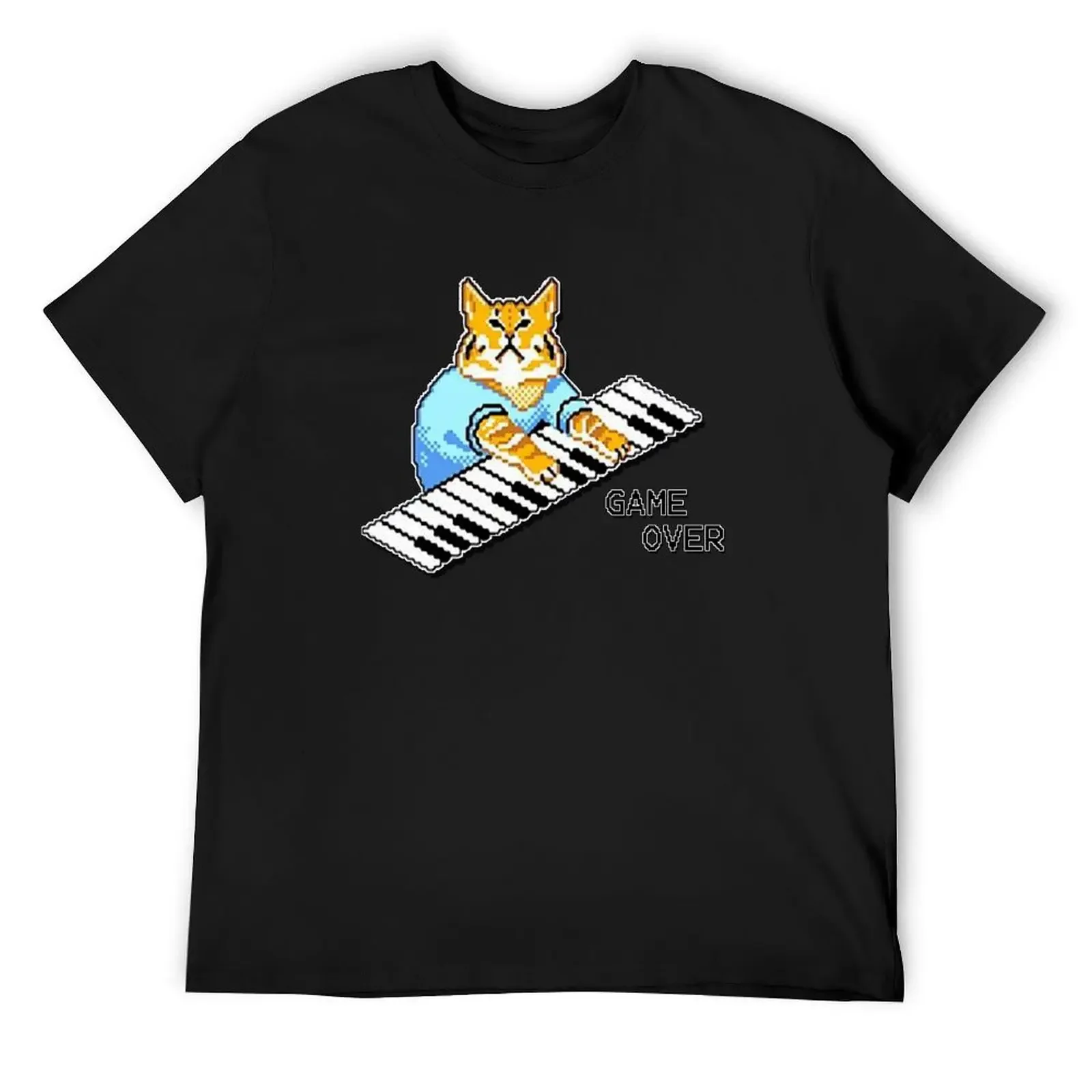 IT Crowd roy's tshirt piano cat design available on a wide range of clothing, stationery and giftware. T-Shirt