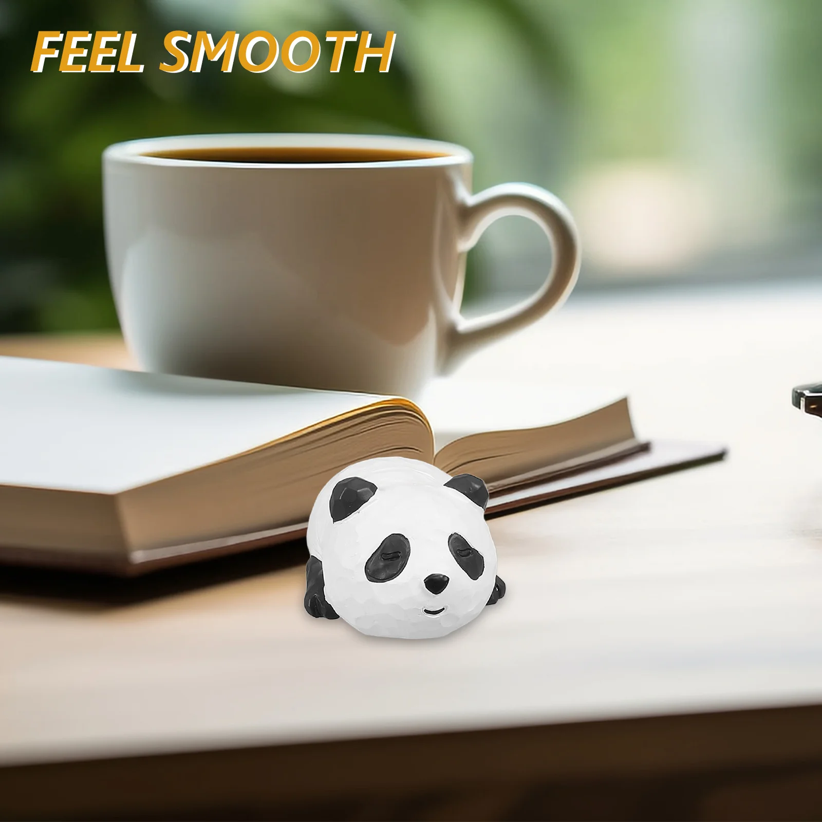 

3Pcs Panda Ornaments Resin Material Christmas Gifts Friends Family Special Days Home Garden Panda Ornament Scene Decors