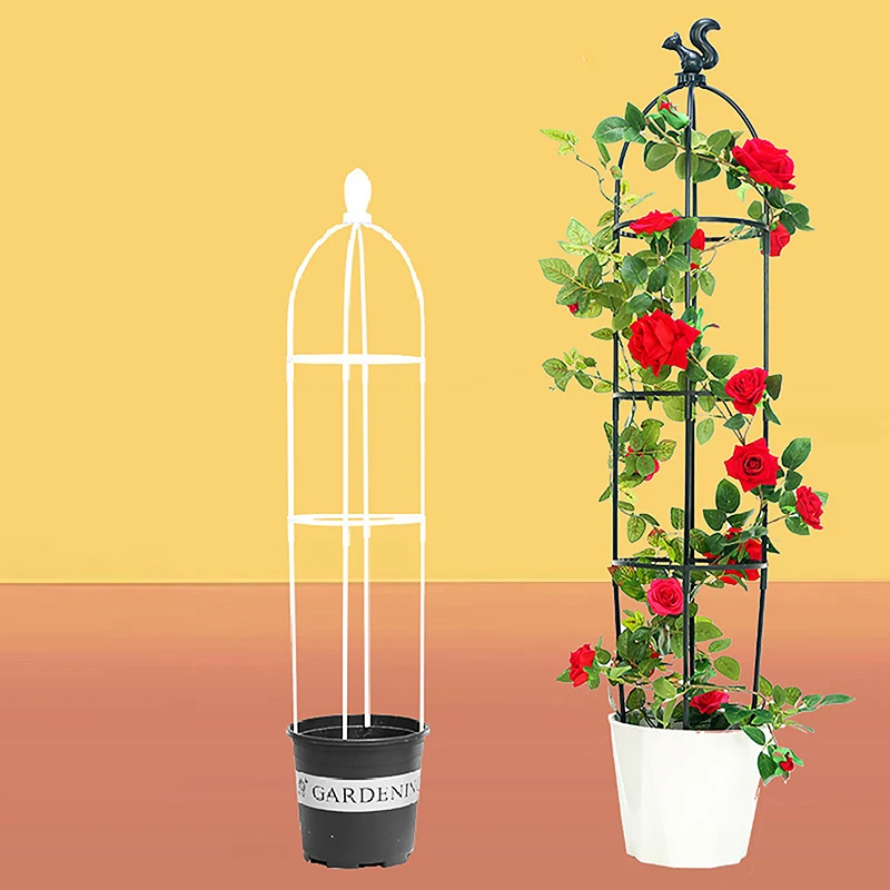 1Set Climbing Plant Trellis Garden Support Cages For Flowers Plants Support Frame Trellis Climbing DIY Flower Vines Pot Stand