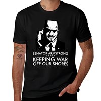 Senator Armstrong Presidential Campaign - Metal Gear Rising: Revengeance T-Shirt anime tshirt football t shirt sweat shirts, men