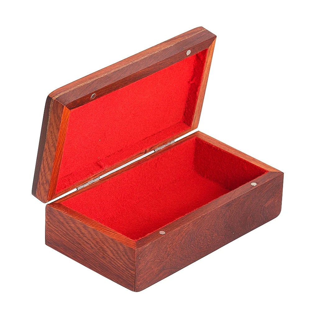 

Wooden Jewelry Box Magnetic Buckle Seashell Pearl Necklace Storage Box for Household Small Part Organize Needle Thread Cassette