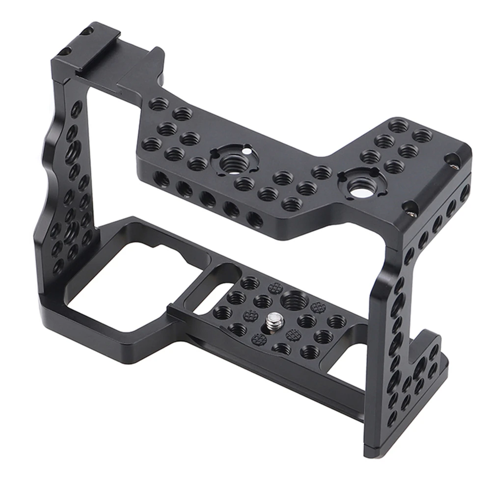 Aluminum Alloy Camera Cage for Sony A7M3/A7R3/A9/A7M2 Rabbit Cage Protective Case Studio Vlog Rig Stabilizer