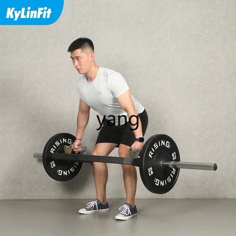 LTT مفتوح السحب مفتوح ستة إطارات شريط نمساوي باربل بار أجهزة لياقة بدنية رفع الأثقال #2