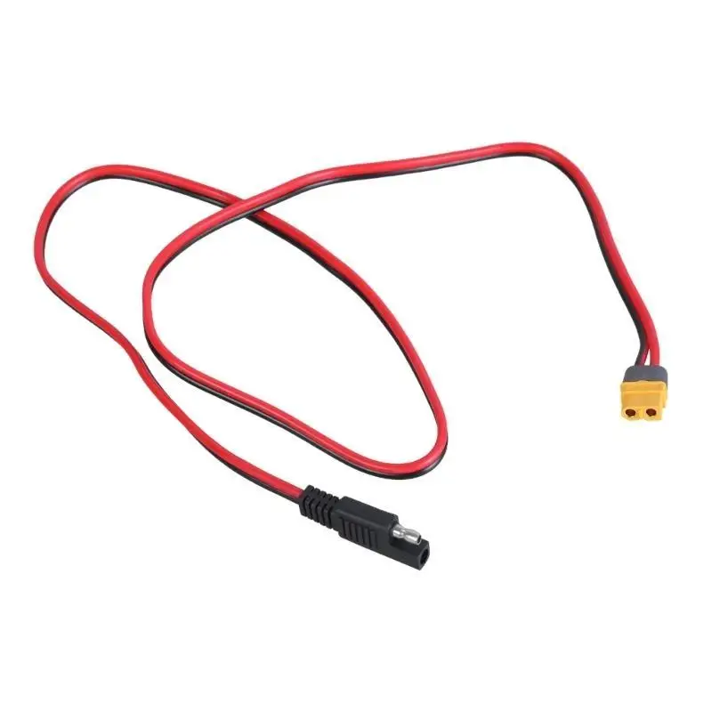 

R53C SAE к XT60 Удлинительный кабель питания 14AWG для подключения солнечной панели