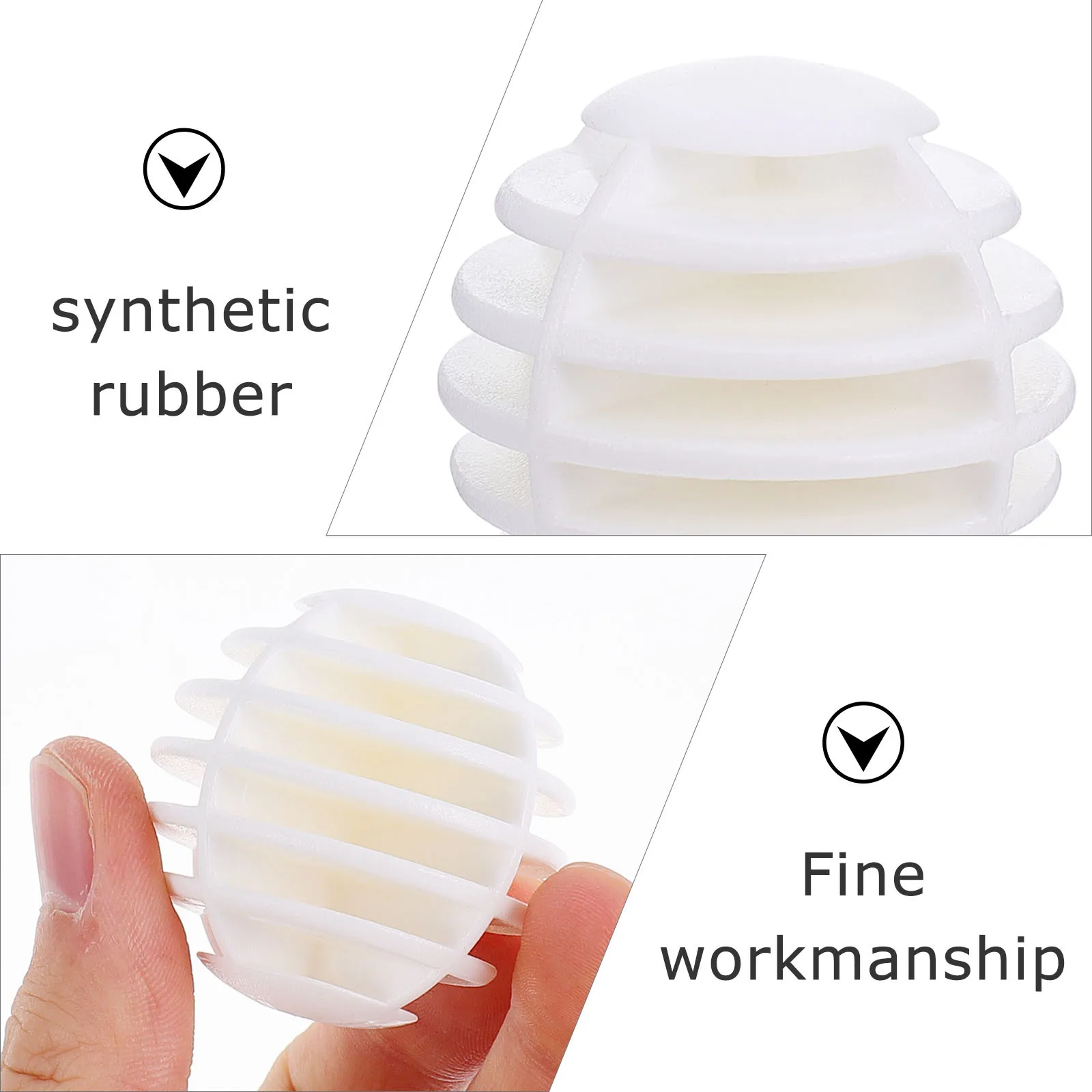 

10Pcs 35Cm Practice Golf Balls Heavy Duty Indoor Training Ball for Adults Safe Elastic Rubber Stripe Ball for Home Use