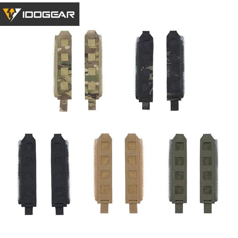Eagle社 MOLLEジッパーアダプター IDOGEAR タクティカルジッパー MOLLE アダプター 500D ナイロン軽量多