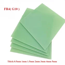 Thickness 0.5/1/2/3/4/5mm G10 FR4 Fiberglass Sheet Water-green Epoxy Plate 3240 Epoxy Resin Board FR-4 Glass Fibre 3D Printer
