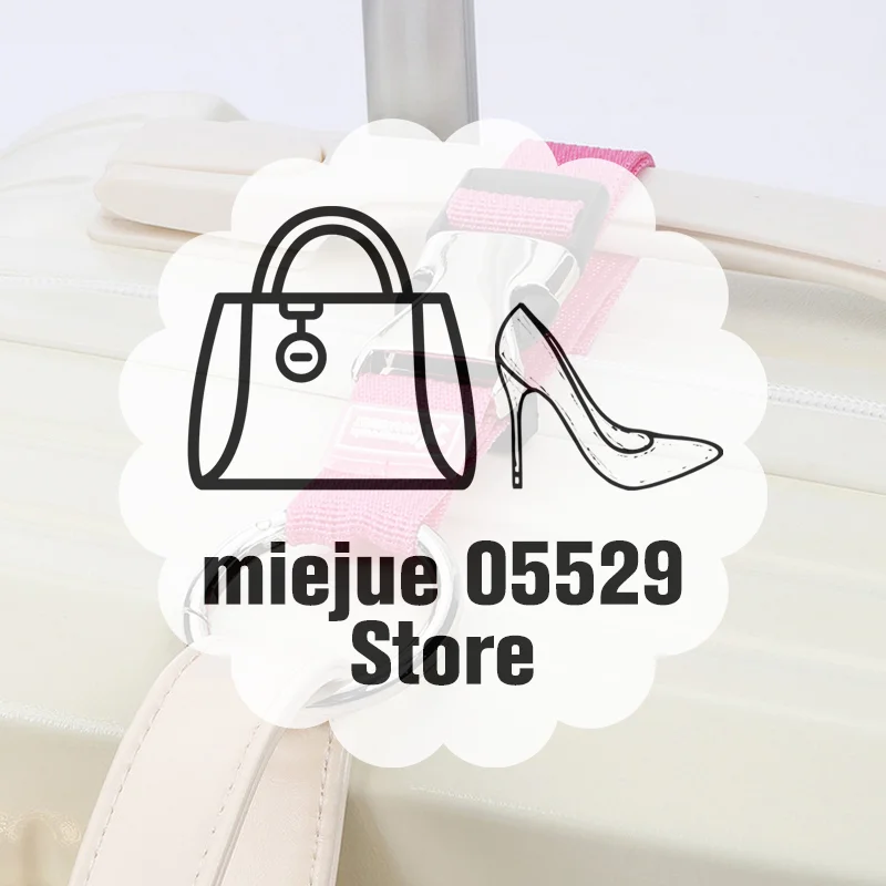 Travel Luggage Strap Portable Fixing Strap Metal Spring Clip Nylon Adjustable Backpack Tie Clip Gram Fixer Handbag Hook Strap