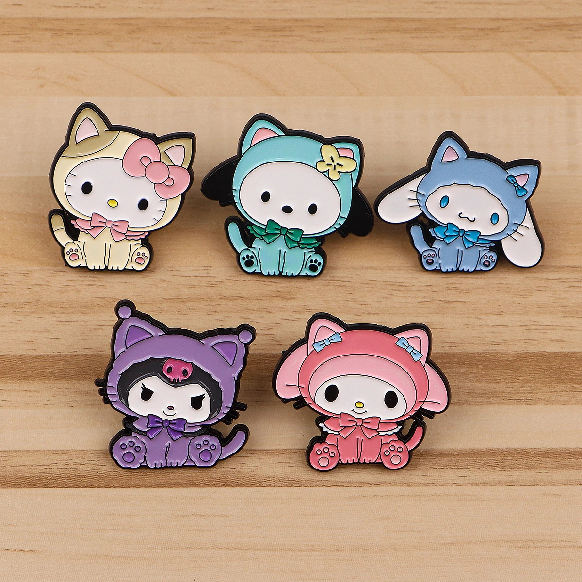 Cute Animals Pins Cartoon Anime Badges Brooches for Clothing Enamel Pin Women's Badges Jewelry Accessories Gifts for Friends image 4