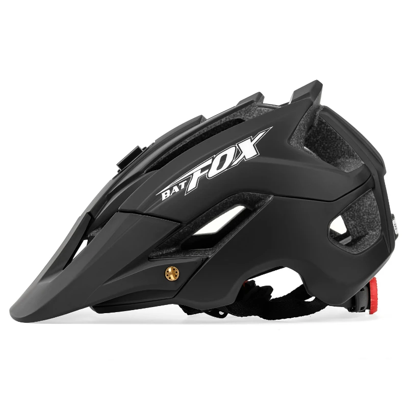 BAT FOX-Ultra-Light Integrated Helmet for Men, Ergonomic Design, Mountain Road Cycling, MTB, EPS Foam, PC