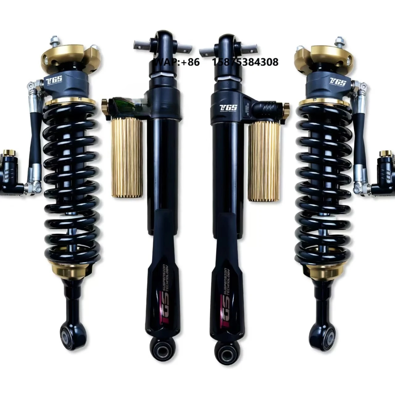 For S80 Dual-Circuit Bidirectional Adjustable Nitrogen Shock Absorber 2-3.5