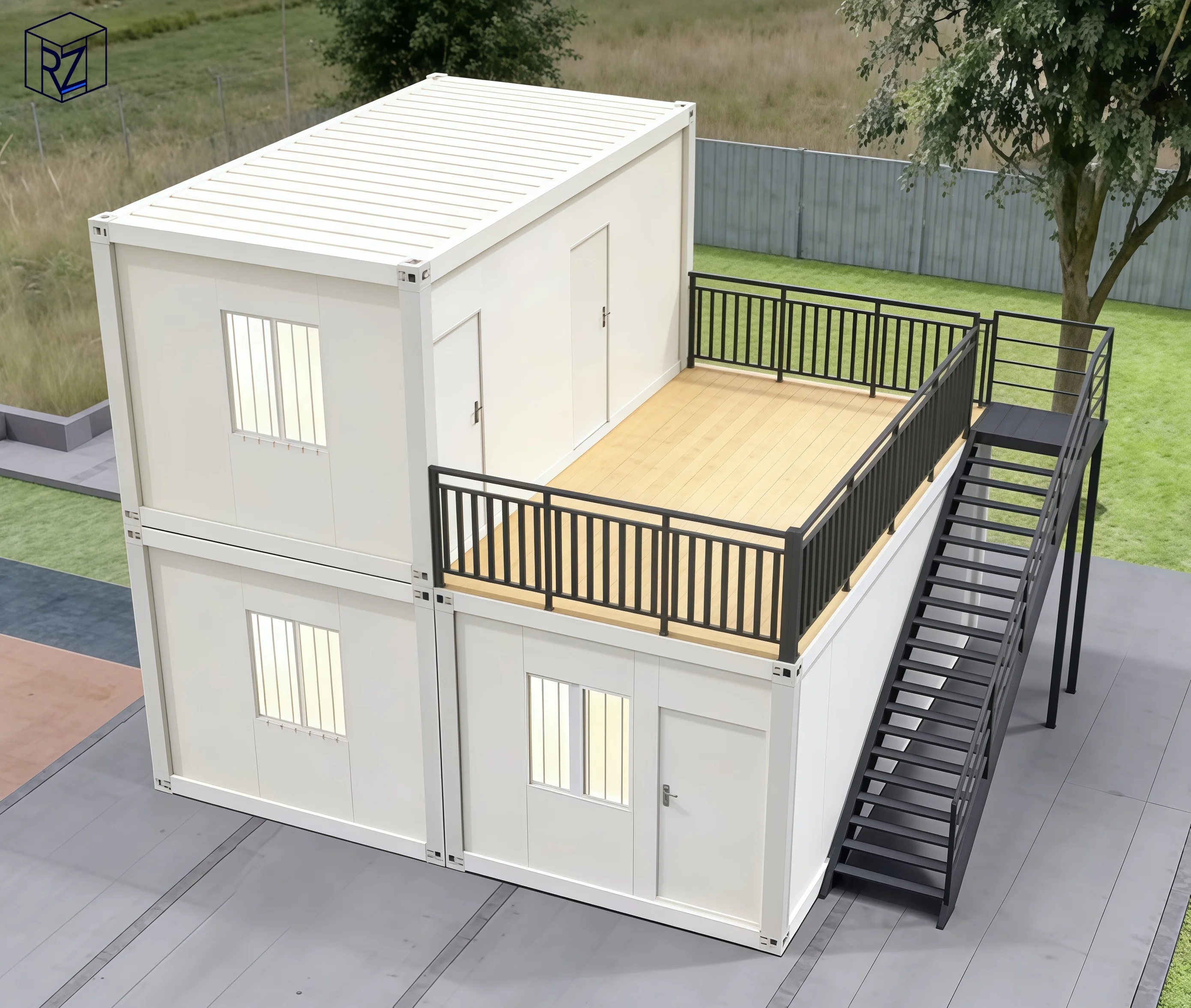 FOODLINE Container House Heavy‑duty Prefab Cabin For Quarry Site Worker Dormitory Remote Mining Camp Housing