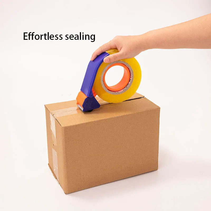 Tape Dispenser Plastic Sealing Packer Packaging Parcel 48MM Width Roller Tape Cutter Sealing Tape Holder Manual Packing Machine