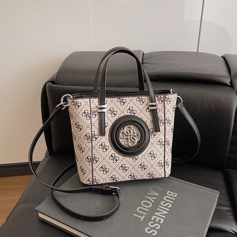 

Classic Elegant Leather Crossbody Bag For Women Designer Shoulder Handbag Luxury Tote Ladies Purse