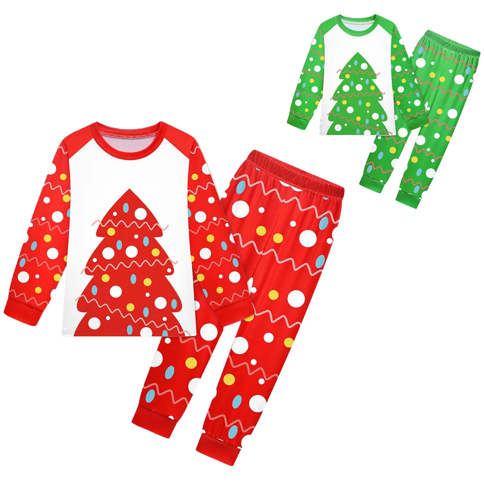 Christmas Pajamas For Children Girls Boys Santa Claus Xmas Pajama Set Cotton Pjs Toddler New Year Sleepwear Kids Clothes Sets