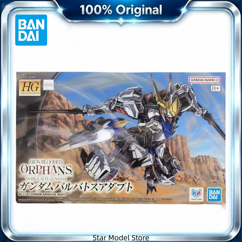 BANDAI PB LIMITED HG 1/144 Mobile Suit Gundam: Iron-Blooded Orphans GUNDAM BARBATOS ADAPT Anime Action Figures Assembly Toy