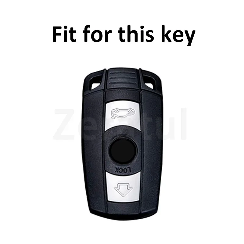 TPU Auto Shell Fob keychain Car Key Case Cover Shell For BMW X1 X5 X6 Z4 E90 E60 E70 E87 3 5 6 Series M3 M5 Holder Accessories - view 2