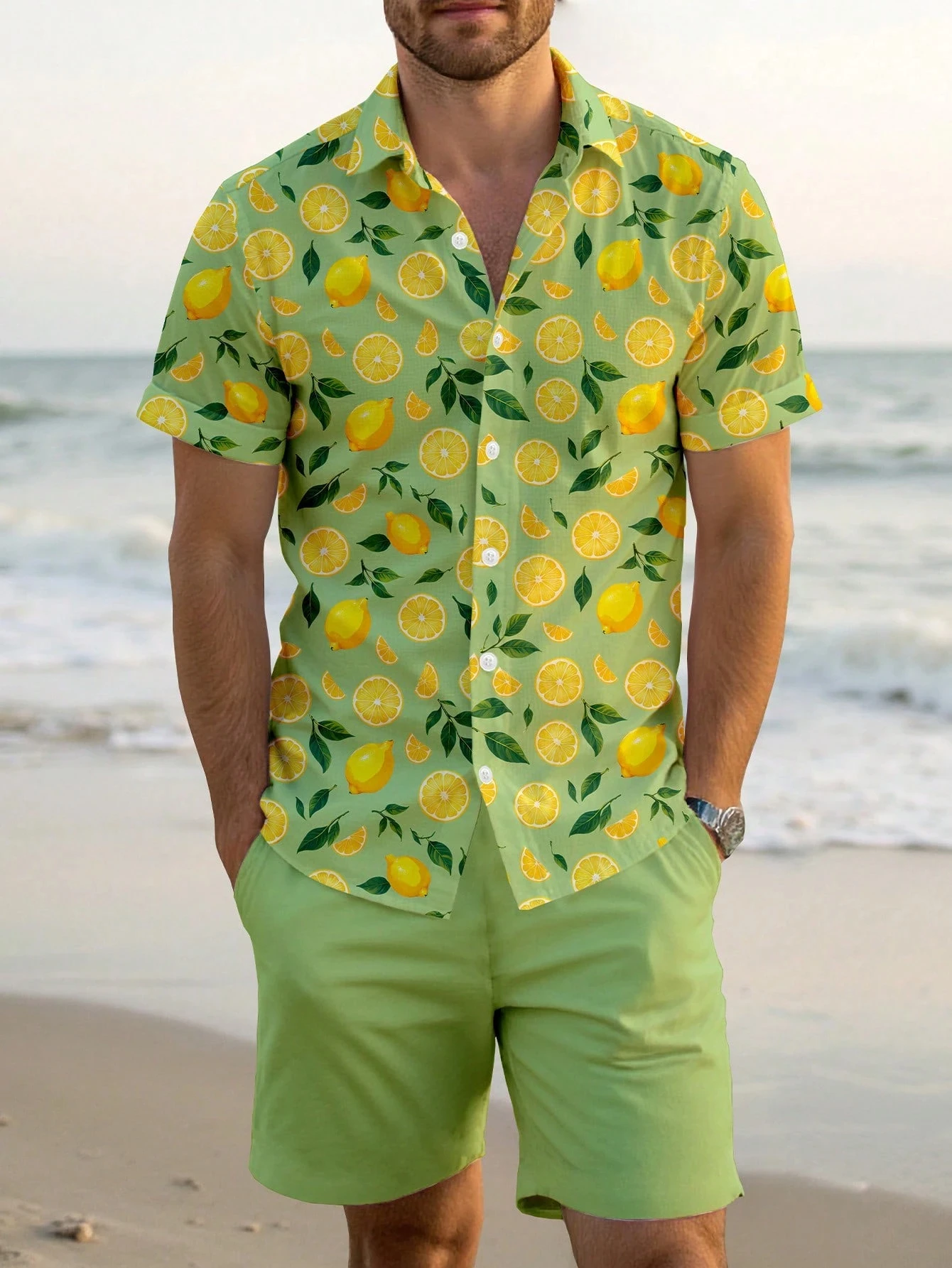 Hawaiian Fruit Floral Print Me - đánh giá và giá Printed Floral Shirt