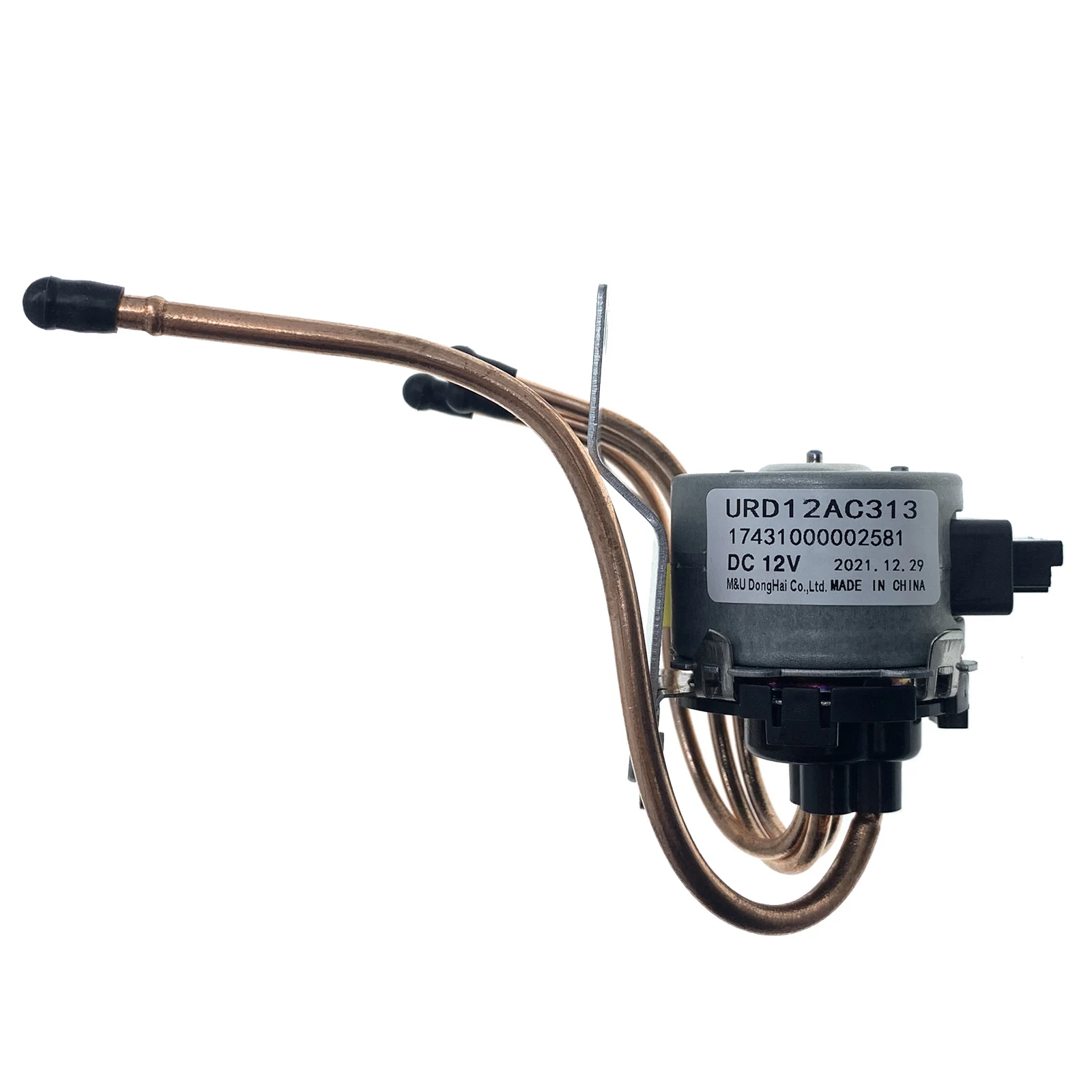 URD12AC313 / 17431000002581 Refrigerator Parts Replacement DC12V 3-Way Reversing Valve for Midea
