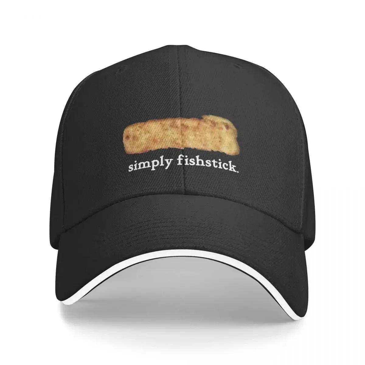 

simply fishstick / fish fingers / food / joke Baseball Cap Vintage Women's Hats For The Sun Men's