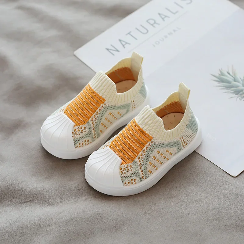 Baby-peutersneakers Antislip zachte onderkant - Lenteschoenen voor jongens en meisjes