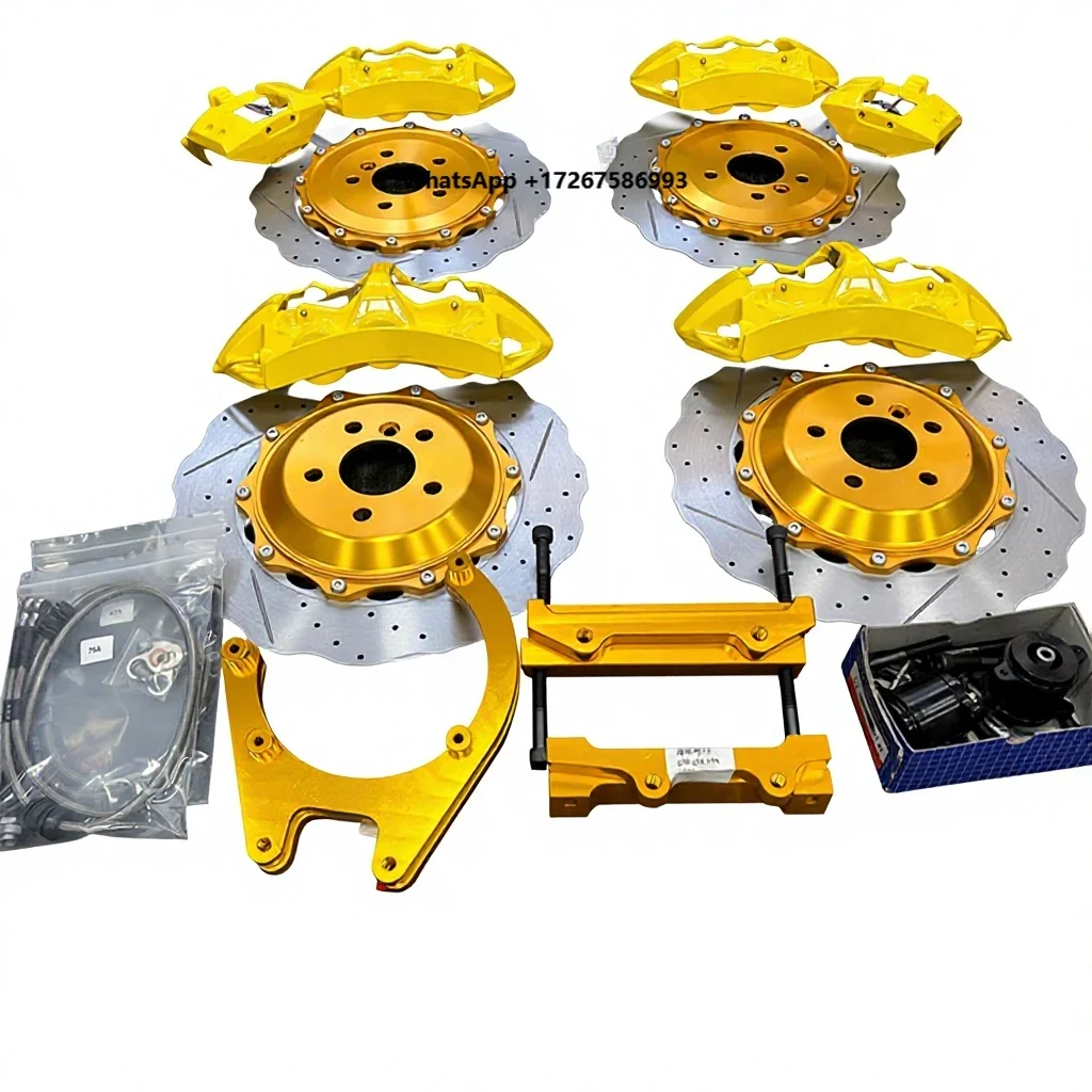 GT6 6Pot and GT4 EPB 4Pot Big Brake Caliper Kit with Brake Discs and Brake Pads Compatible with  5 Series F10 F11
