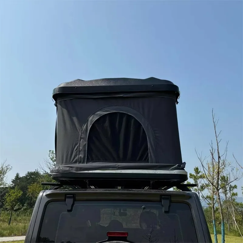 Roof Top Tent Hard Shell 2.1m Abs Universal Straight Car Roof Tent for Jeep