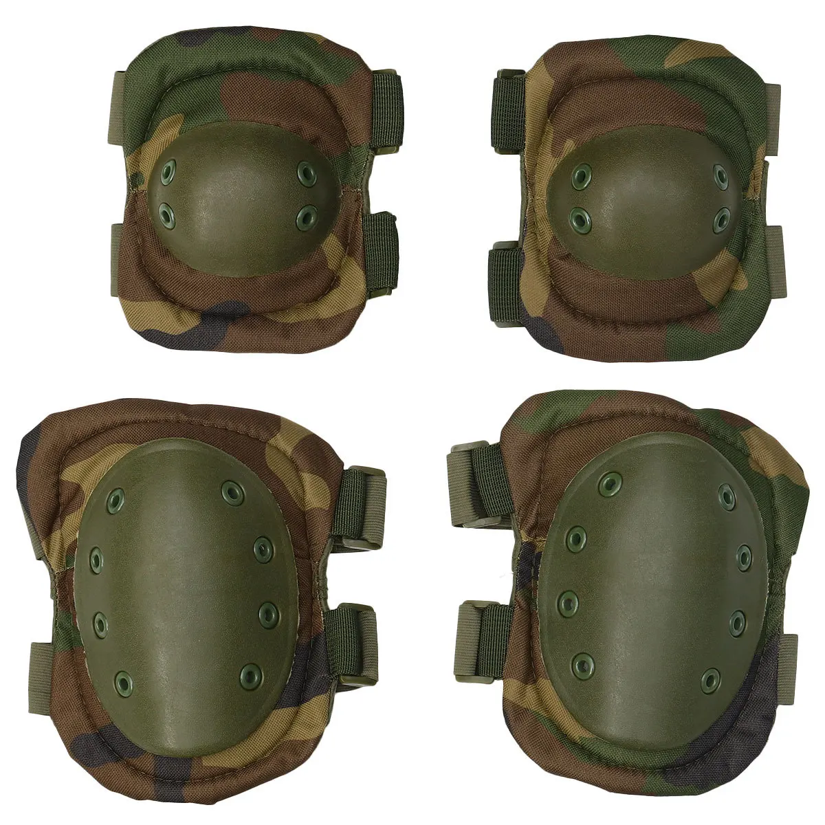 

1 Pair Anti-Collision Knee Pads Eva Thick Soft Shell Protective Guard For Outdoor Sports Basketball Riding Climbing Adjustable