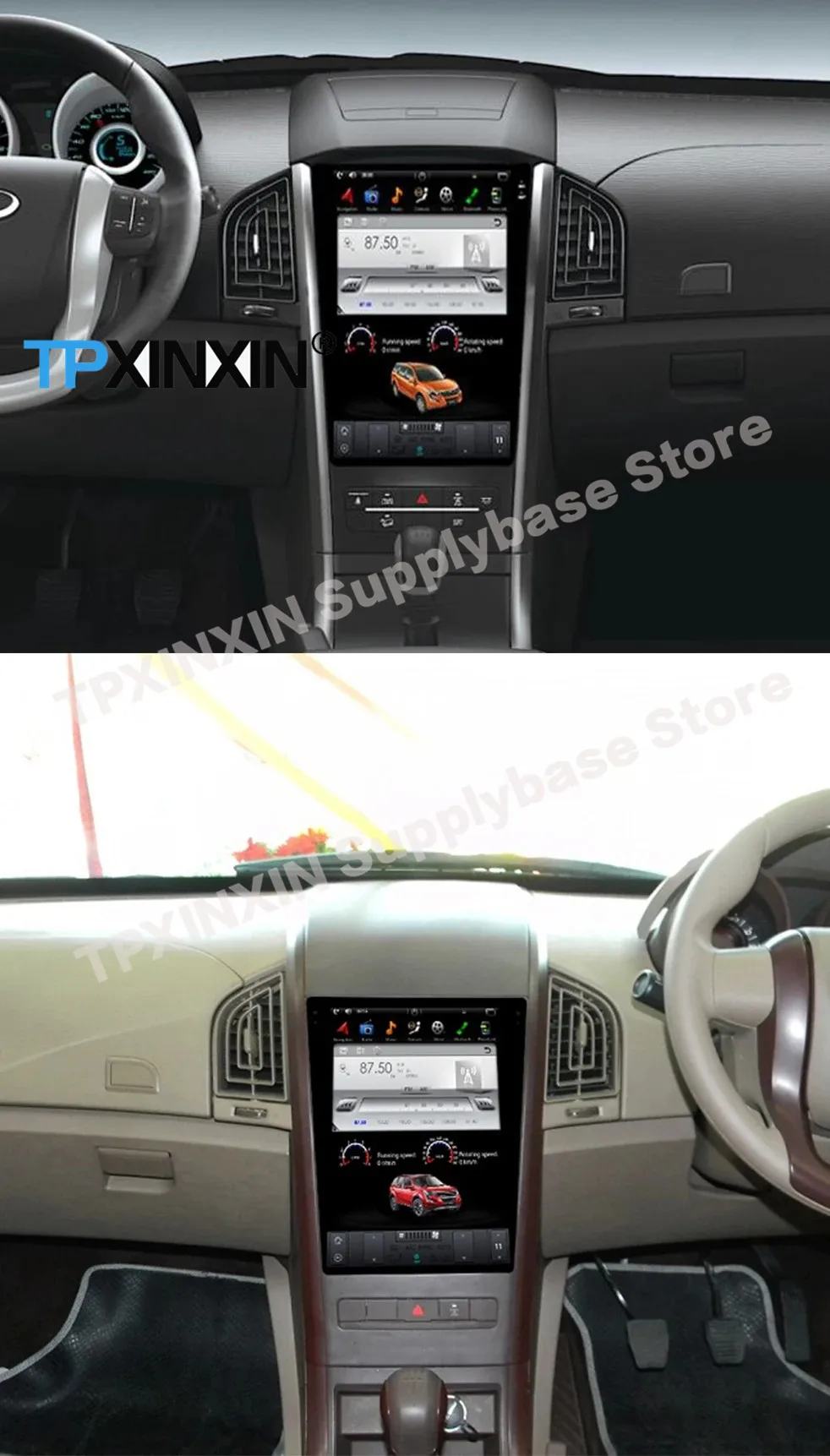 Automotive Multimedia Car Radio Stereo Receiver Android For Mahindra XUV500 W6 W8 2011 2012 2013~2017 GPS Navigation Head Unit